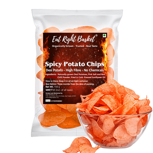 Potato Chips - Spicy Snack - (100g) 