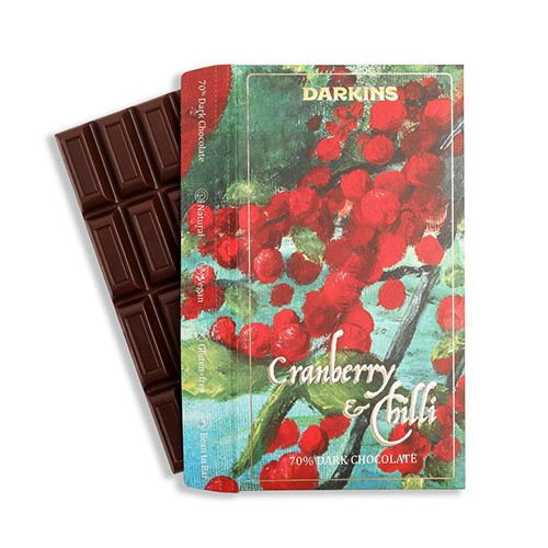 Chocolate Darkin - 70% with Cranberry & Chilli